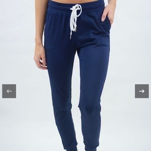 Zyia Cozy Joggers navy Size M